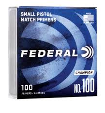 Federal Primers - 100 Pack