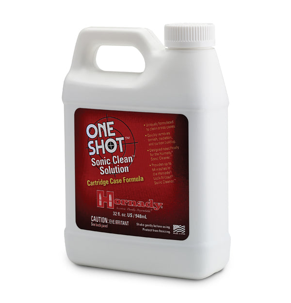 Hornady One-Shot Sonic Clean Solution - Cartridge Cases