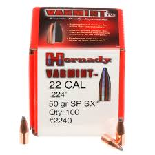 Hornady Projectiles - Rifles (17, 20, 22, 25, 27, 30 Cal)