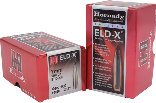 Hornady Projectiles - Rifles (303, 338, 375, 416, 50 Cal, 6mm, 6.5mm, 7mm, 8mm, 9.3mm)