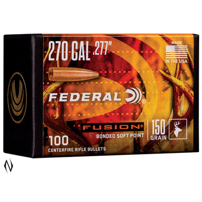 Federal Projectiles Trophy Bonded, Terminal Ascent, Fusion