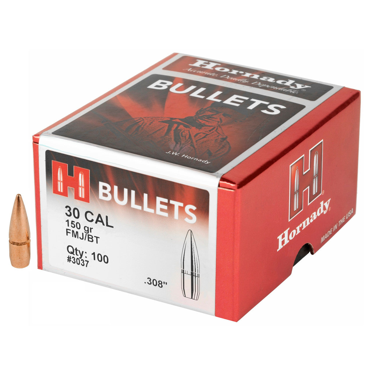 Hornady Projectiles - Rifles (17, 20, 22, 25, 27, 30 Cal)