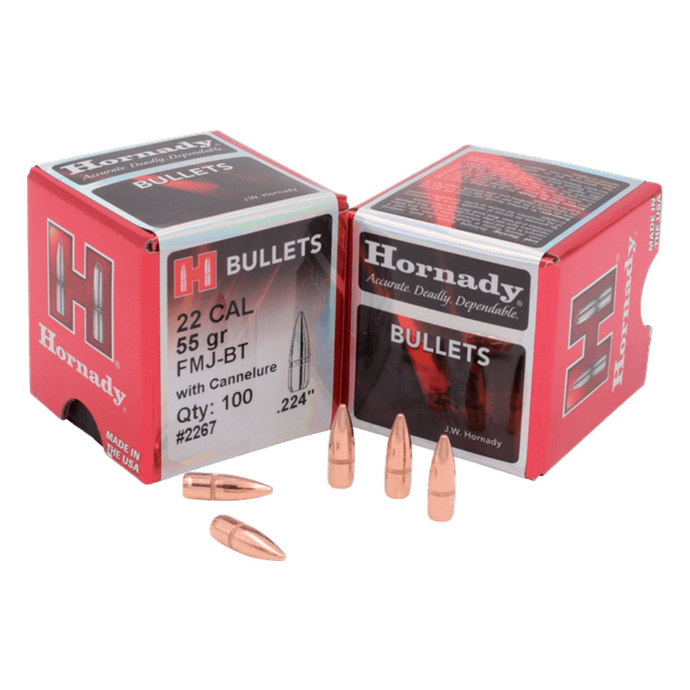 Hornady Projectiles - Rifles (17, 20, 22, 25, 27, 30 Cal)