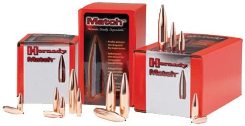 Hornady Projectiles - Rifles (303, 338, 375, 416, 50 Cal, 6mm, 6.5mm, 7mm, 8mm, 9.3mm)
