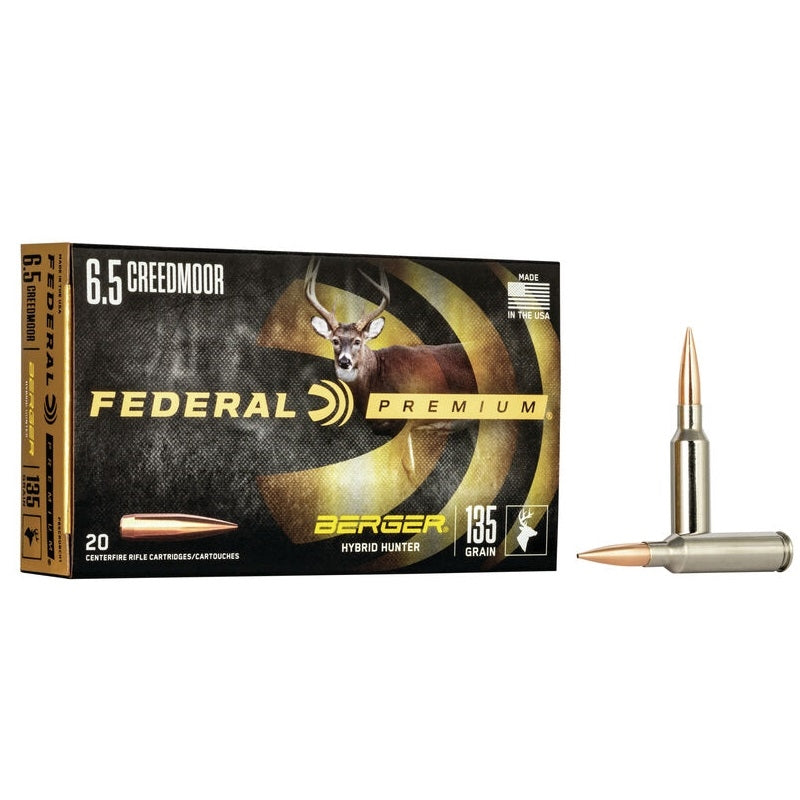 Federal Premium Berger Hybrid Hunter 308 Win 135gr