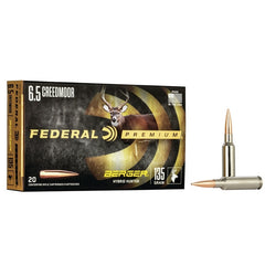 Federal Premium Berger Hybrid Hunter 6.5 Creedmoor 135gr
