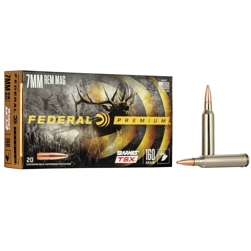 Federal Premium Barnes TSX 7mm RM 160gr