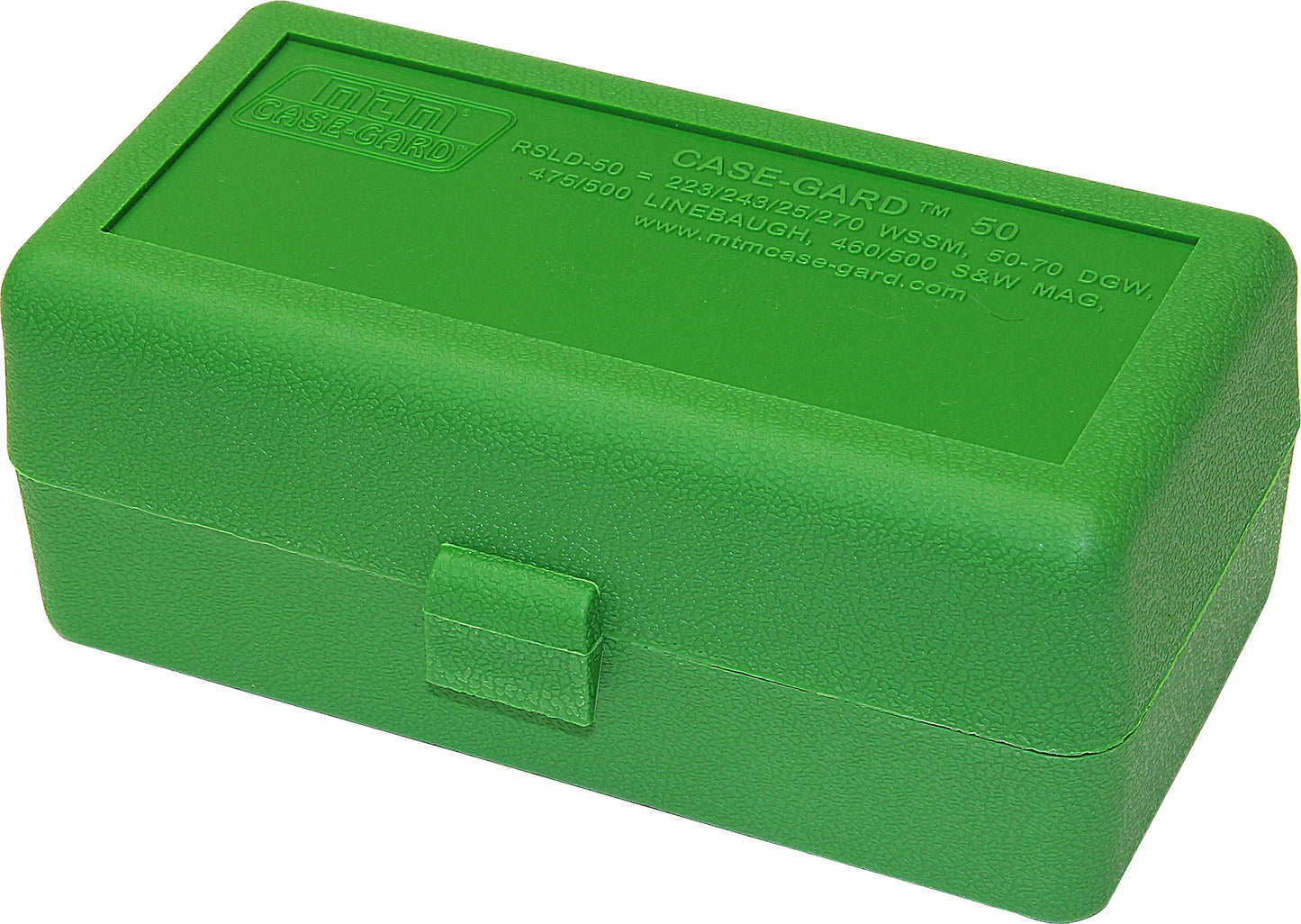 Case-Gard 50 Round Rifle Hinged Ammo Case (Select from Drop Down Menu)