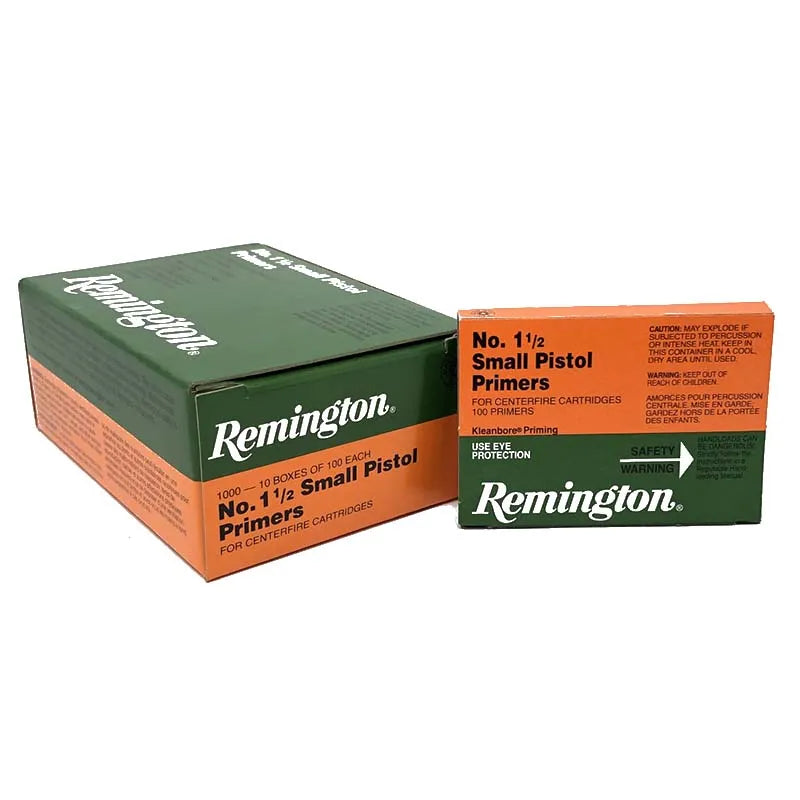 Remington Small Pistol Primers Primers 1 1/2 (1000)