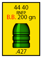 Spartan Cast Bullets 44-40 200gr RNFP