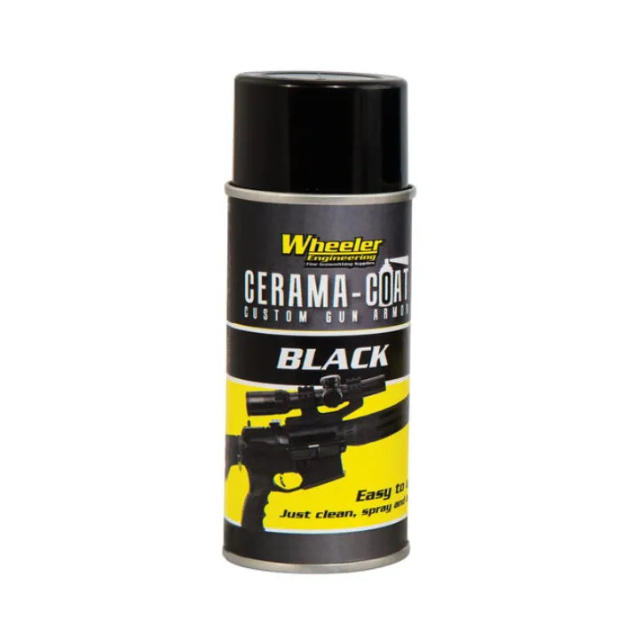 Wheeler Cerama Coat Matte Black - 4oz