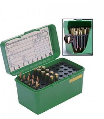 Case-Gard Deluxe 50 Round Ammo Case (H50-R-MAG-10)