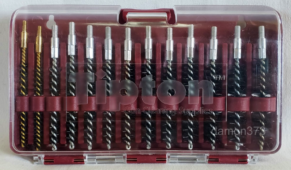 Tipton 13pc Nylon Bore Brush Rifle Set